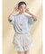 ribbon dog collage tee