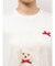 ribbon dog collage tee