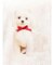 ribbon dog collage tee