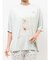 ribbon dog collage tee