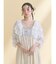 petit flower sheer switchワンピース
