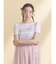 petit flower sheer switchワンピース