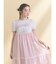 petit flower sheer switchワンピース