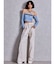 SIDE ZIPメッシュスリットパンツ