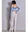 SIDE ZIPメッシュスリットパンツ