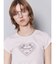 エンブレムハートパッチTシャツ
