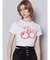 【WEB限定カラーあり】チェリープリントTシャツ
