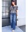 シアーペプラムボリュームオフショルトップス