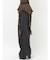 LEOPARDウエストDRAPE EDGEパンツ