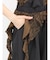 LEOPARDウエストDRAPE EDGEパンツ