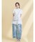 frilly summer polo top