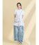 frilly summer polo top