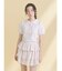 frilly summer polo top