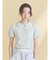 frilly summer polo top