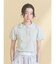 frilly summer polo top