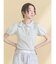 frilly summer polo top