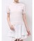 frilly summer polo top
