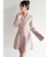 ツイードジャケットミニワンピース