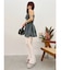 レースフレアパンツ