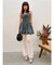 コルセットライクバルーンミニキャミワンピース