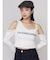 レイヤードロゴロングスリーブTシャツ