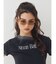 MOON BABE ロゴクロップドTシャツ