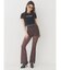 MOON BABE ロゴクロップドTシャツ