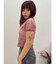 MOON BABE ロゴクロップドTシャツ