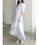 【POLO BCSコラボ】レイヤードリボンティアードシャツワンピース