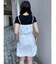 ウエストドロストミニワンピース