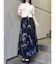 ショルダーカットZIPハーフニット