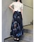 ショルダーカットZIPハーフニット