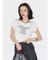 ユニオンジャックラインストーンTシャツ