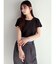 エンボスロゴクロップドTシャツ