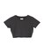 エンボスロゴクロップドTシャツ