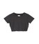 エンボスロゴクロップドTシャツ