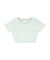 エンボスロゴクロップドTシャツ