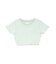 エンボスロゴクロップドTシャツ