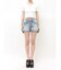 GYDA×GALFYハイウエストGalDA bijou デニムショートパンツ