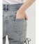 【新色追加】カットアウトリボンデニムパンツ