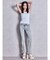 ジャストウエストsacred edge crossポケットSIDE RIPPEDデニムフレアパンツ