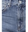 スリットデザインフレアデニム