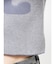 プレーティングロゴクロップニット