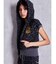 GYDA×GALFY leopard pileパーカー
