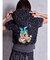 GYDA×GALFY leopard pileパーカー