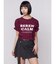 ロゴギャザーTシャツ