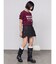 ロゴギャザーTシャツ