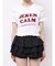 ロゴギャザーTシャツ