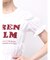 ロゴギャザーTシャツ