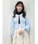 コンパクトシアークルーネックロングスリーブカーディガン